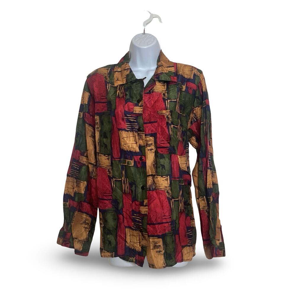 Vintage Stunt Silk Top